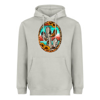 Moon Dust Western Cactus Heavyweight Hoodie - Jasminsmagicworld