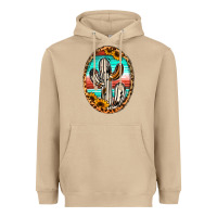 Mushroom Western Cactus Heavyweight Hoodie - Jasminsmagicworld