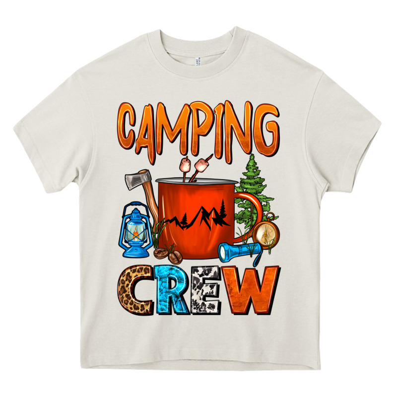 Camping Crew Camper Coffee Mug Heavy Core Tee by FaDigitalArtStudio | Teevron