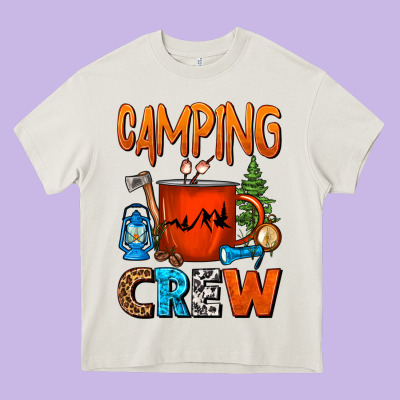 Camping Crew Camper Coffee Mug Heavy Core Tee Designed By Fadigitalartstudio