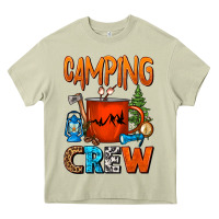 Mossy camping crew camper coffee mug Heavy Core Tee - FaDigitalArtStudio