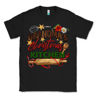 Black grandma's Christmas kitchen Classic Tee - BarkalooDesign
