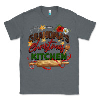 Charcoal Heather grandma's Christmas kitchen Classic Tee - BarkalooDesign