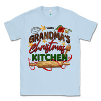 Dusty Blue grandma's Christmas kitchen Classic Tee - BarkalooDesign