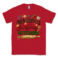 Red grandma's Christmas kitchen Classic Tee - BarkalooDesign