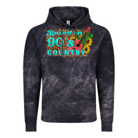 Cloud Black raised 90's country guitar cactus sunflower's Vintage Hoodie - Artiststas