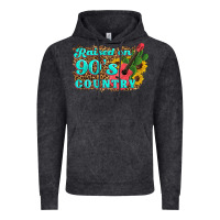 Vintage Black raised 90's country guitar cactus sunflower's Vintage Hoodie - Artiststas