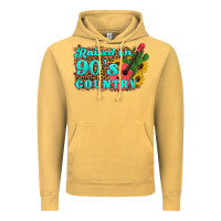 Vintage Mustard raised 90's country guitar cactus sunflower's Vintage Hoodie - Artiststas