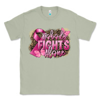 Matcha Nobody fights alone Cancer Classic Tee - FaDigitalArtStudio