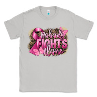 Moon Dust Nobody fights alone Cancer Classic Tee - FaDigitalArtStudio