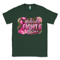 Sports Green Nobody fights alone Cancer Classic Tee - FaDigitalArtStudio