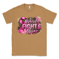 Toasted Coconut Nobody fights alone Cancer Classic Tee - FaDigitalArtStudio