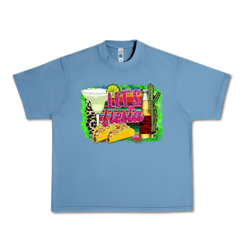 Let's Fiesta Urban Heavy Tee by CowhideDigitalArt | Teevron