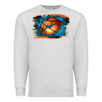 Dove Grey Basketball Lips Premium Sweatshirt - Jasminsmagicworld