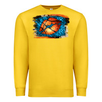 Lemon Basketball Lips Premium Sweatshirt - Jasminsmagicworld