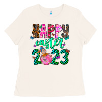 Bone Happy Easter Ladies Tee - CowhideDigitalArt