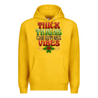 Lemon thick thighs christmas vibes Premium Hoodie - BarkalooDesign