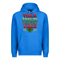 True Royal thick thighs christmas vibes Premium Hoodie - BarkalooDesign