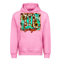 Scorpio Turquoise Cowhide Urban Hoodie | Teevron
