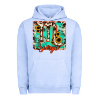 Pigment Grape Ice Scorpio turquoise cowhide Urban Hoodie - RanaPortraitStore