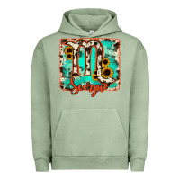 Pigment Oil Green Scorpio turquoise cowhide Urban Hoodie - RanaPortraitStore