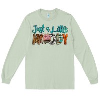 Matcha Western Just A Little Moody Cow Long Sleeve Tee - LillyAllenDesigns