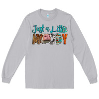 Moon Dust Western Just A Little Moody Cow Long Sleeve Tee - LillyAllenDesigns