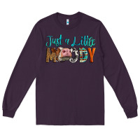 Plum Western Just A Little Moody Cow Long Sleeve Tee - LillyAllenDesigns