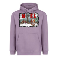 Lavender noel with windmill and farm Heavyweight Hoodie - RanaPortraitStore