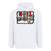 White noel with windmill and farm Heavyweight Hoodie - RanaPortraitStore