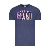 Vintage Denim easter day mini Vintage Tee - CowhideDigitalArt