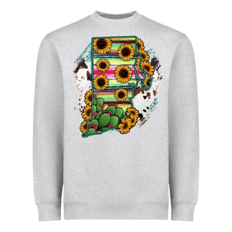 Rhode Island State Amp Heavyweight Sweatshirt by RanaPortraitStore | Teevron