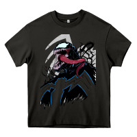 Asphalt VENOM ART Heavy Core Tee - DesigneFamous