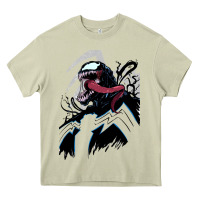 Mossy VENOM ART Heavy Core Tee - DesigneFamous