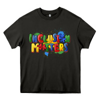 Asphalt Inclusion matters Heavy Core Tee - FaDigitalArtStudio