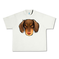 Pistachio Dachshund Urban Heavy Tee - Jasminsmagicworld