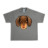 Tornado Dachshund Urban Heavy Tee - Jasminsmagicworld
