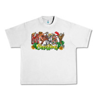 Lunar Rock Merry Christmas Urban Heavy Tee - CowhideDigitalArt