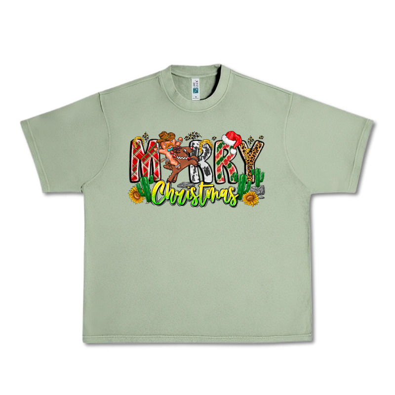 Merry Christmas Urban Heavy Tee by CowhideDigitalArt | Teevron