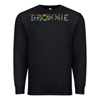 Black grammie cowhide sunflower 1 Premium Sweatshirt - Jasminsmagicworld