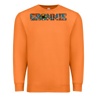 Carrot grammie cowhide sunflower 1 Premium Sweatshirt - Jasminsmagicworld