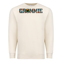 Sandshell grammie cowhide sunflower 1 Premium Sweatshirt - Jasminsmagicworld