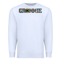 White grammie cowhide sunflower 1 Premium Sweatshirt - Jasminsmagicworld