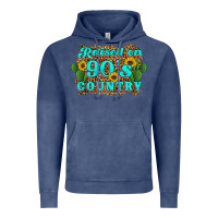 Vintage Denim raised 90's country cactus sunflower's Vintage Hoodie - Artiststas