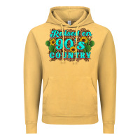 Raised 90's Country Cactus Sunflower's Vintage Hoodie | Teevron
