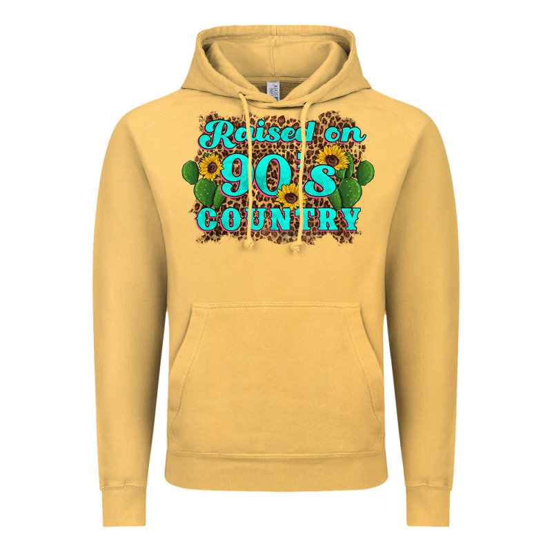 Raised 90's Country Cactus Sunflower's Vintage Hoodie by Artiststas | Teevron