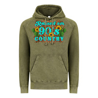 Vintage Olive raised 90's country cactus sunflower's Vintage Hoodie - Artiststas