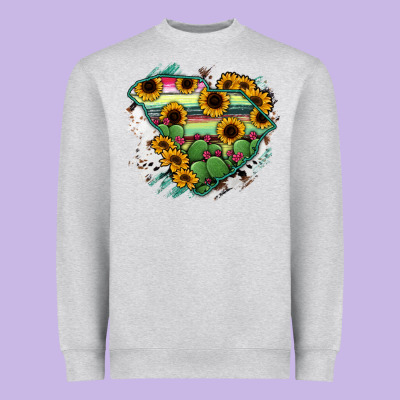 South Carolina State Map Heavyweight Sweatshirt Designed By Ranaportraitstore