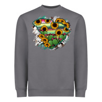 Storm South Carolina State Map Heavyweight Sweatshirt - RanaPortraitStore