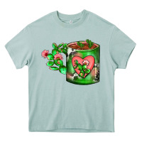 Arona Cactus Coffee cup Heavy Core Tee - FaDigitalArtStudio